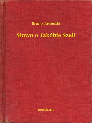cover image of Słowo o Jakóbie Szeli